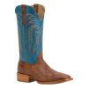 Western Boots * | New R Watson Palomino Tan Cowhide Men'S Square Toe Boot