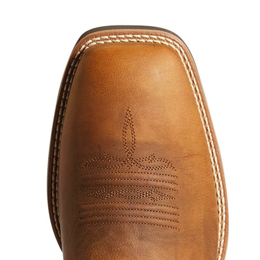 Western Boots * | Outlet Sale Ariat Everlite Go Getter Brown Men'S Boots