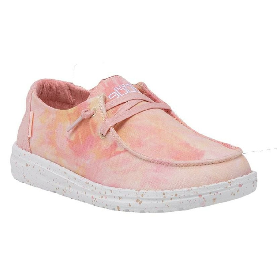 Shoes * | New Hey Dude Wendy Lemon Tie Dye Women'S Shoe