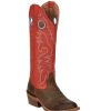 Western Boots * | Limited Edition Tony Lama Scarlett Round Toe Buckaroo Women'S Boots