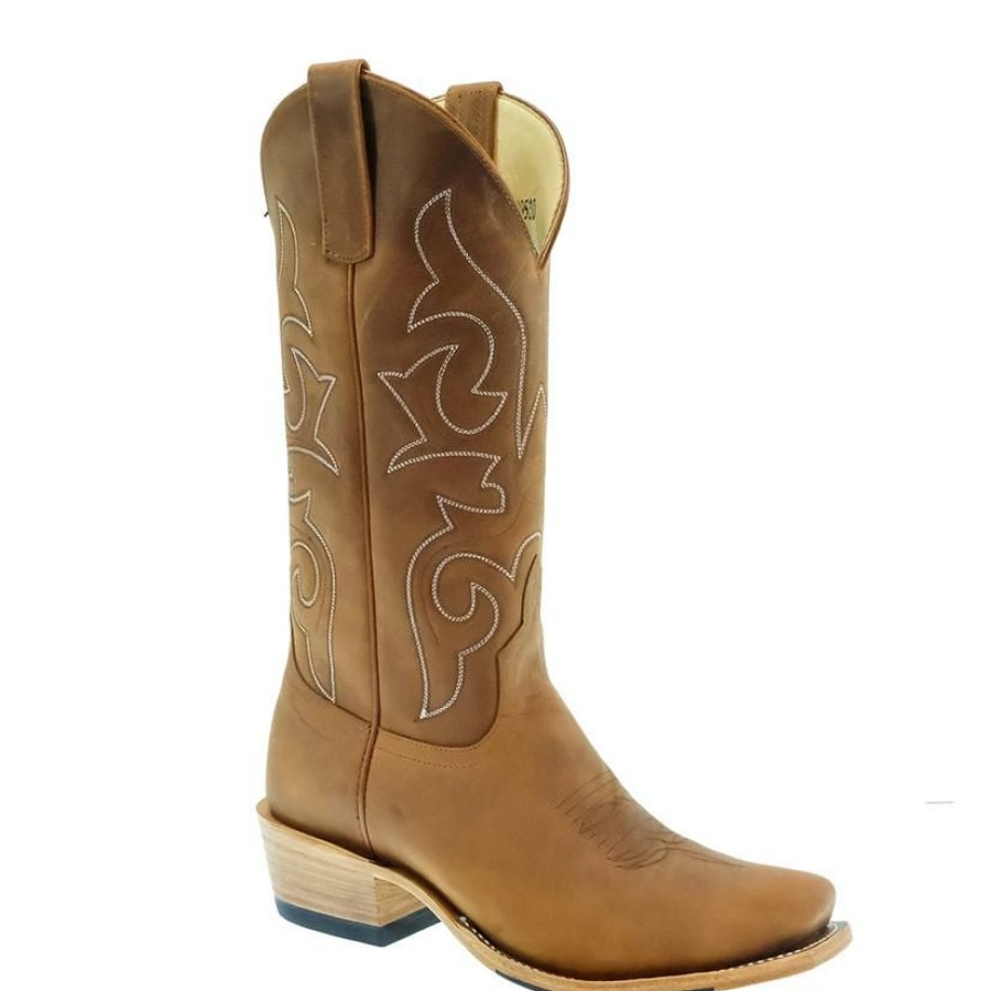 Western Boots * | Official Horsepower Tan Crazy Horse Marlboro Men'S Boots