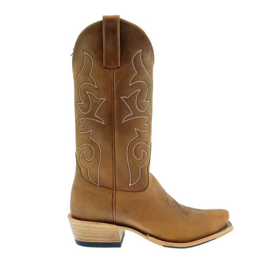 Western Boots * | Official Horsepower Tan Crazy Horse Marlboro Men'S Boots