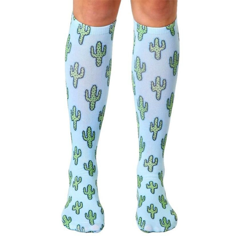 Socks * | Best Choice Cactus Knee High Socks