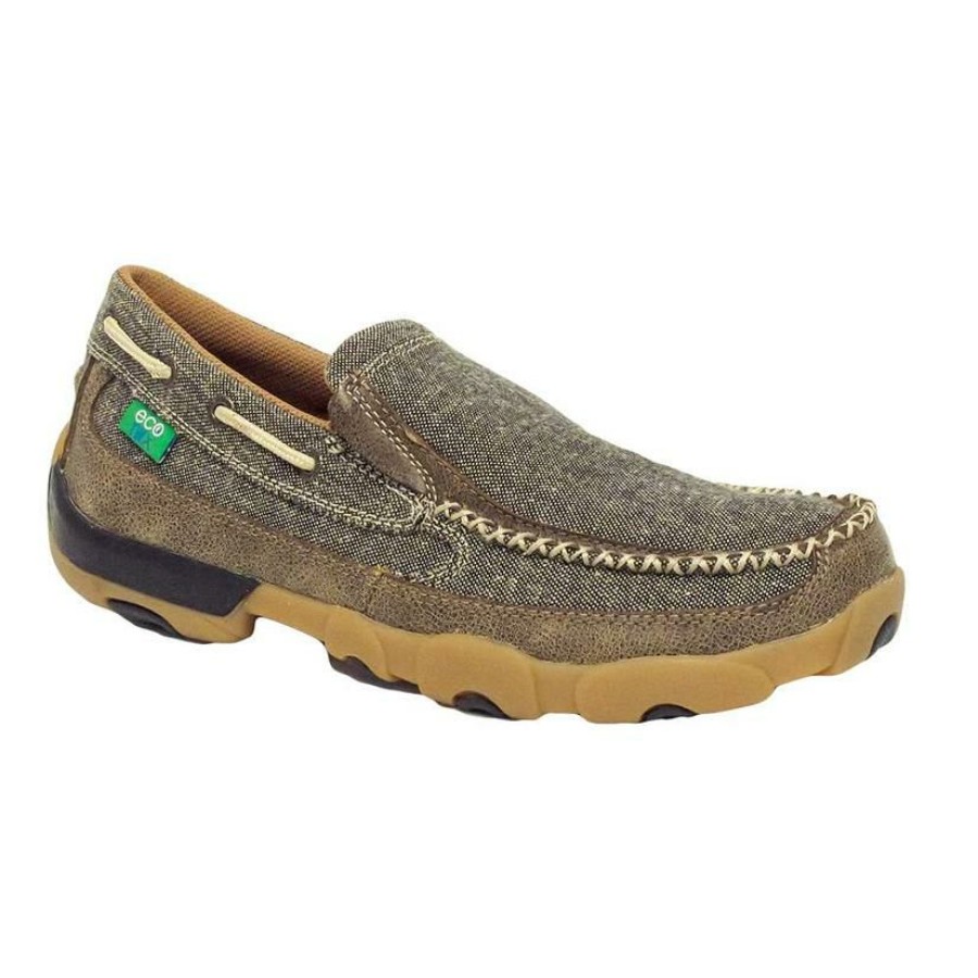 Shoes * | Cheap Twisted X Eco Twist Grey Slip On Shoes