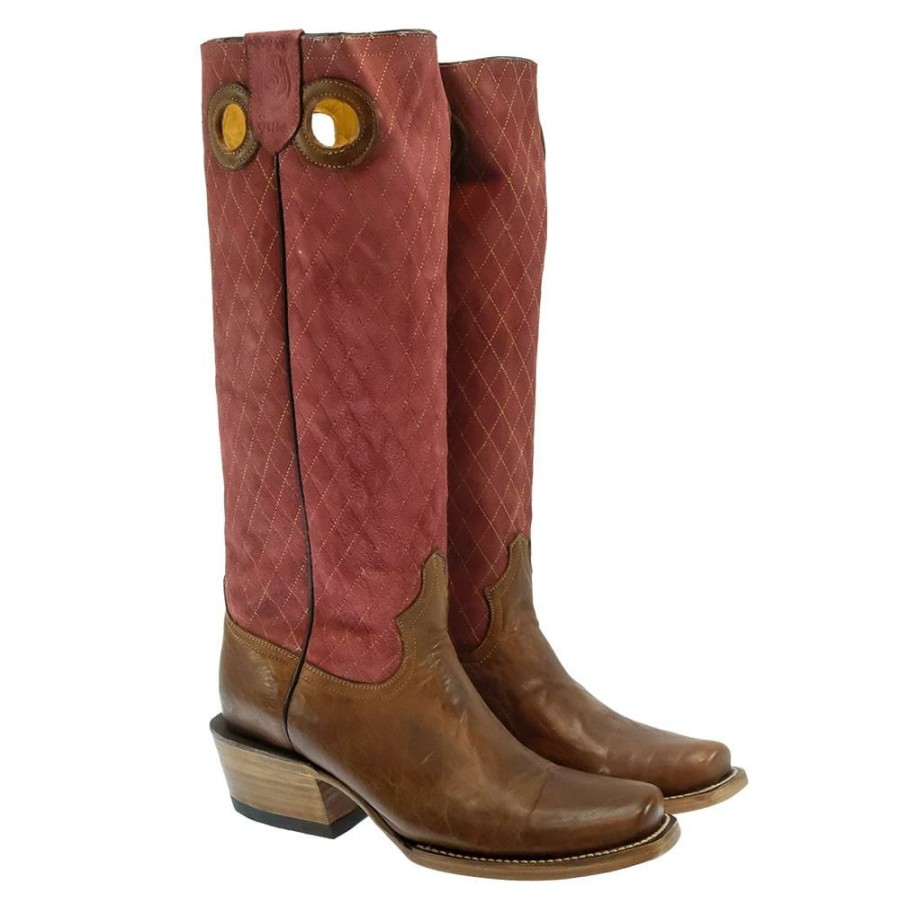 Western Boots * | Best Sale Serna Bison Honey Men'S Boots