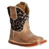 Western Boots * | Outlet Sale Roper Cheetah Cowbaby Toddler Boots